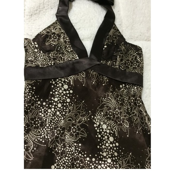 Cute brown halter top - Picture 2 of 4